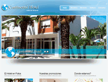 Tablet Screenshot of conthotel.com.ar